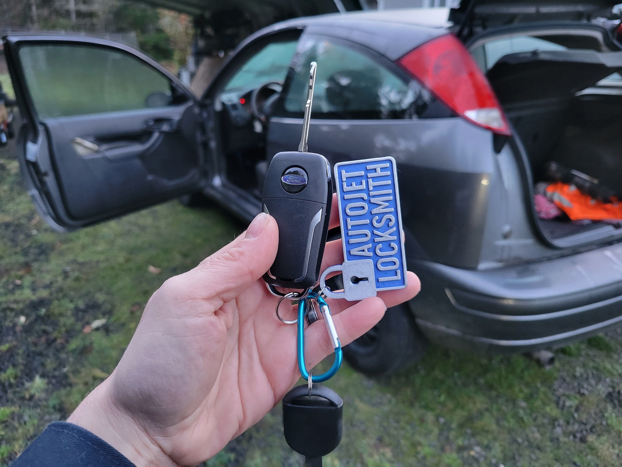 All Keys Lost 2007 Ford Focus - Locksmith Job in Centralia, WA